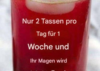 Das stärkste Fettverbrennungsgetränk (5,5 kg in 3 Tagen)