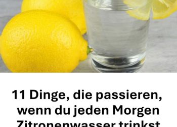 11 Gründe, jeden Morgen Zitronenwasser zu trinken
