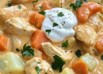 Kohlrabi-Möhren-Hähnchen-Pfanne – Schnell und cremig