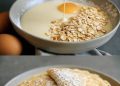 Super gesund, Haferflocken pfannkuchen in 5 Minuten