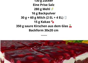 Der berühmte Kuchen, der im Mund zergeht