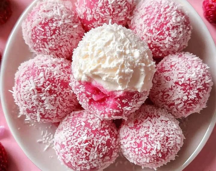 Fantastische Erdbeer-Kokos-Trüffel