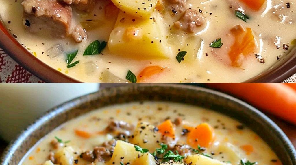 Boahh das macht meine Familie sehr lange satt, Hamburger Suppe die immer gelingt!