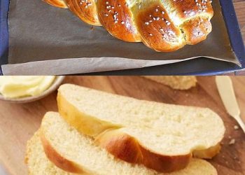 Ich backe sicher nur 300 g Milch und 550g Mehl, Hefezopf von Uroma