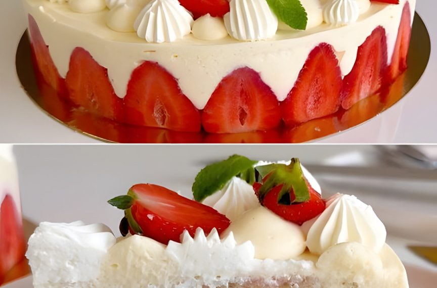 Cremiger Erdbeerkuchen: das schöne Dessert zum Probieren