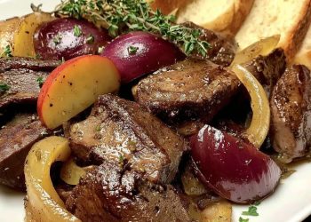  Leber Zwiebel Apfel Pfanne – herzhaft & fruchtig zugleich!