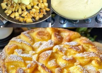 Apfelkuchen mit nur 3 Äpfel und in 10 Minuten, macht mich verrückt!