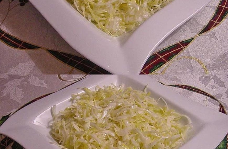 Krautsalat wie im griechischen Restaurant