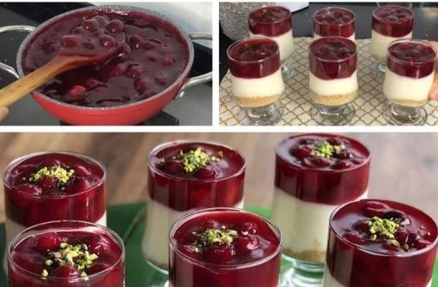 KÄSEKUCHEN IM GLAS FERTIG IN 10 MINUTEN