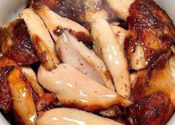 Hähnchenschenkel aus der Heißluftfritteuse