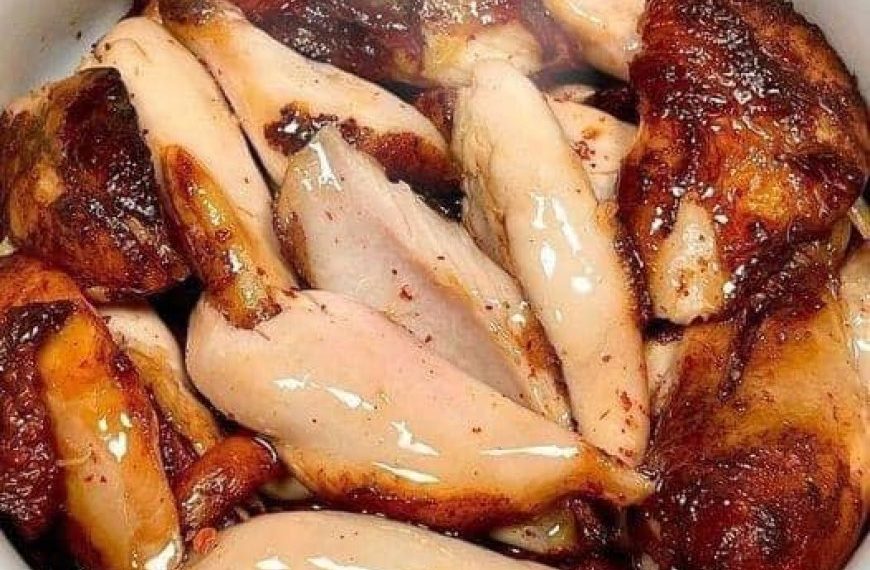 Hähnchenschenkel aus der Heißluftfritteuse