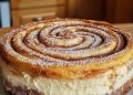 Zimtschnecken Käsekuchen mit 750 g frischkäse in 30 Minuten zubereitet