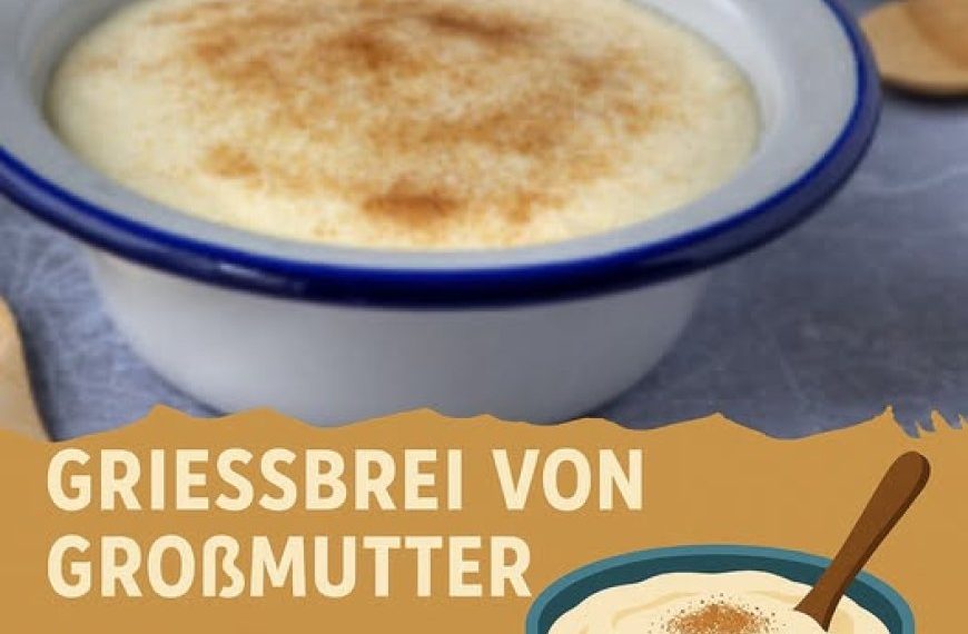 Grießbrei von Oma in 10 Minuten fertig