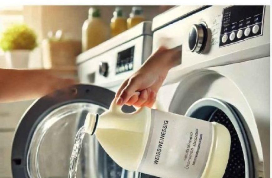 Essig: Das Geheimnis für hellere Kleidung und weichere Handtücher