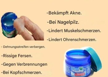 Vicks VapoRub Menthol: Ein wirksames Mittel gegen Gelenk- und Muskelschmerzen