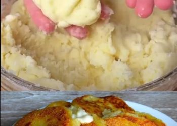 Kartoffel Mozzarella Pfannkuchen, Besonders Kinder Lieben Dieses Gericht
