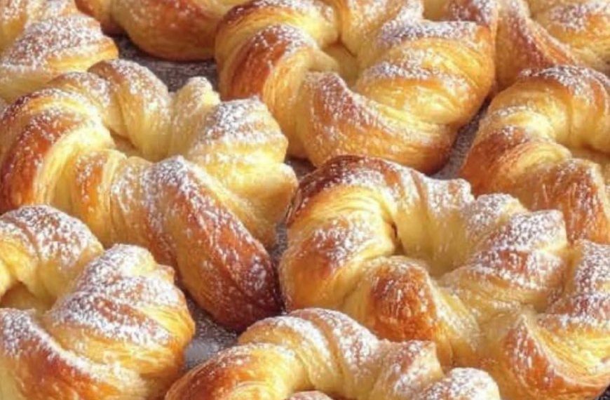 Blätterteigstangen mit Pudding und Quark – himmlisch lecker