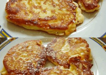 Die wohl leckersten und fluffigsten Quark Apfel Pfannkuchen