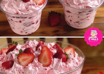 Erdbeer Dessert wie eine Erdbeerwolke in wenigen Minuten fertig