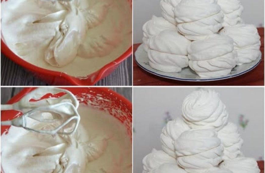 Ein echtes Baiser, aber schnell zubereitet! Unser Baiser ist in nur 9 Minuten fertig, nicht in einer Stunde.