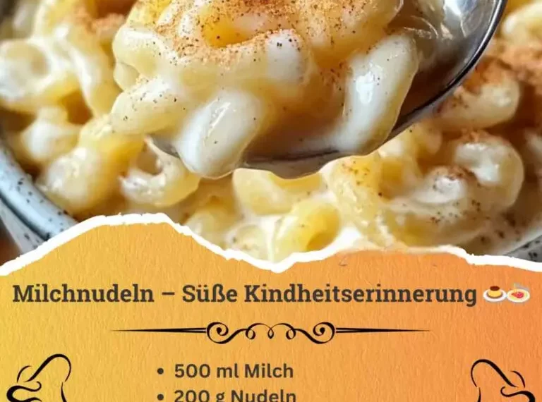 Milchnudeln hat meine liebe Oma immer gemacht