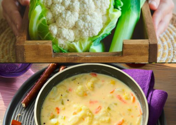 Vergessener Genuss: Die cremigste Blumenkohlsuppe, die Sie je probiert haben!