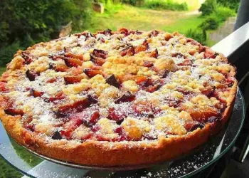 Zwetschgenkuchen mit Zimtstreuseln, Wie leckeeer!