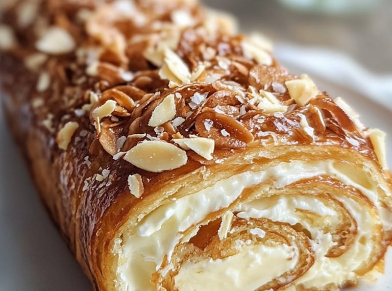 Bienenstich-Biskuitrolle – Lecker und Cremig