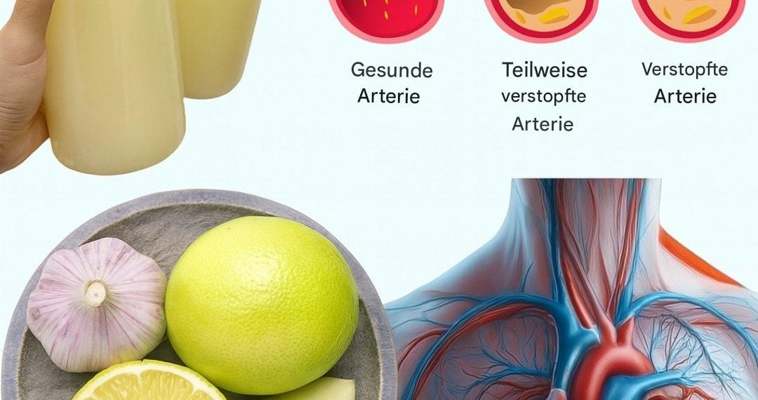Nur ein Glas dieses Saftes entfernt verstopfte Arterien