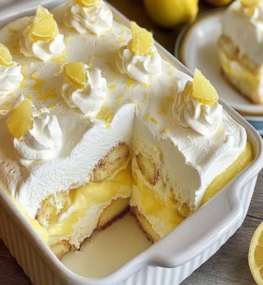 Limoncello-Tiramisu, ein Dessert, das auf der Zunge vergeht
