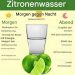 Zitronenwasser: Eine einfache Gewohnheit, die Ihre Gesundheit morgens und abends verändert