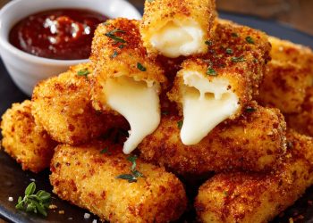 Nashville Hot Mozzarella Sticks