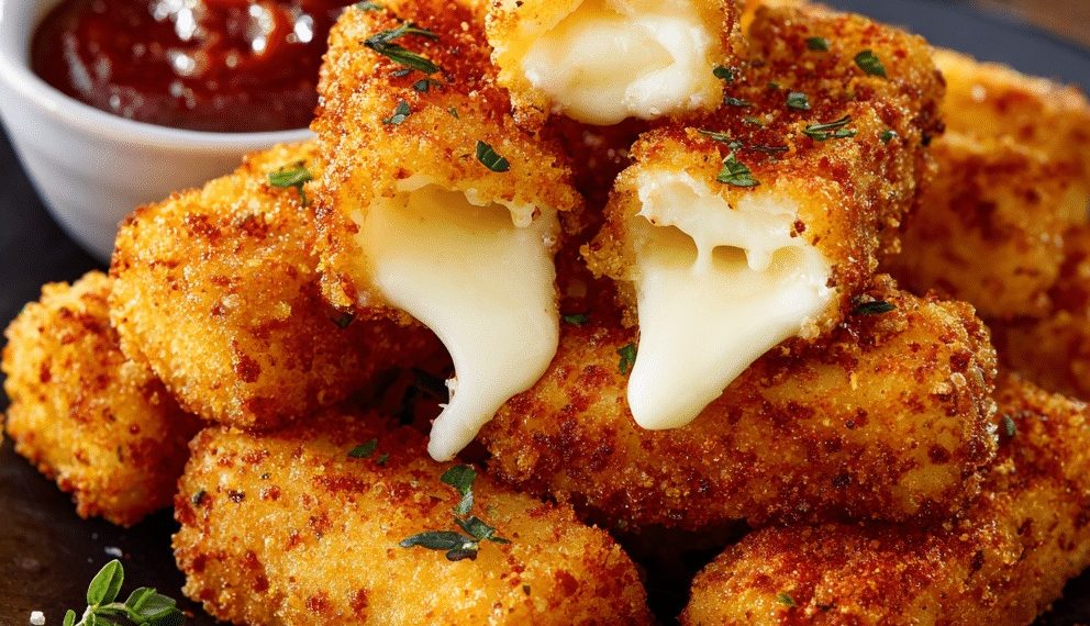 Nashville Hot Mozzarella Sticks