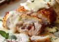Chicken Cordon Bleu mit Schweizer Käsesoße