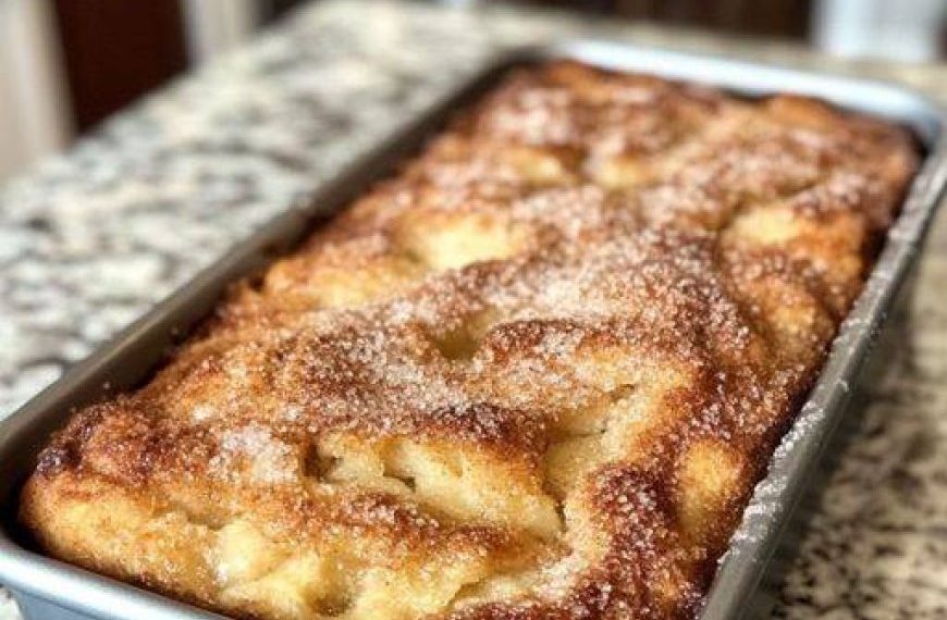 Apfel Zimt Krapfenbrot: Herbstliche Leckerei im Laibform