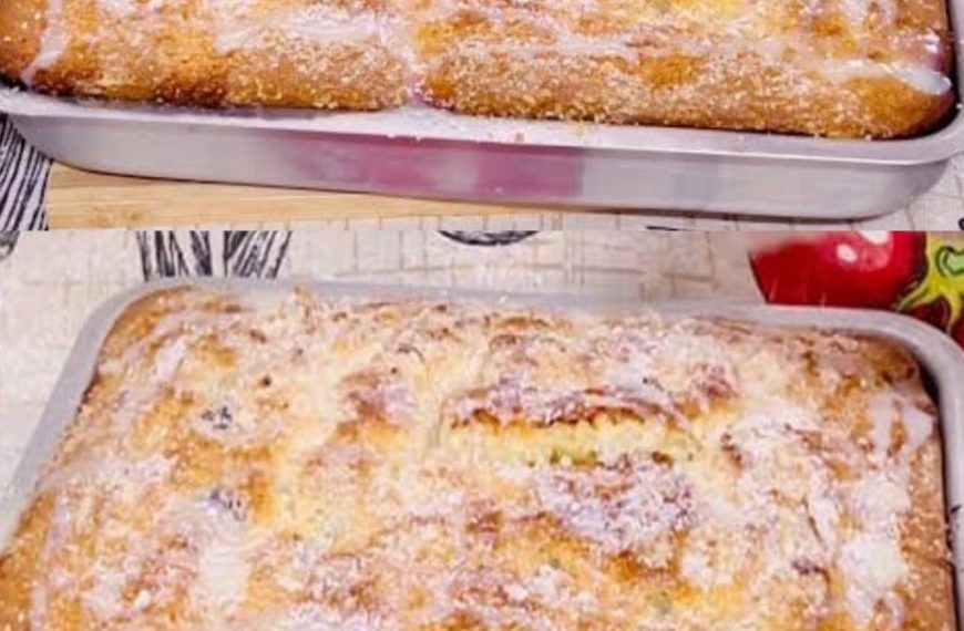 Der berühmte Kuchen, den meine Mutter in den 80er und 90er Jahren gebacken hat: einfach und lecker