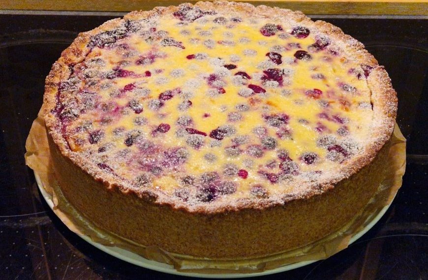 Finnischer Blaubeerkuchen Super lecker und ganz schnell gemacht