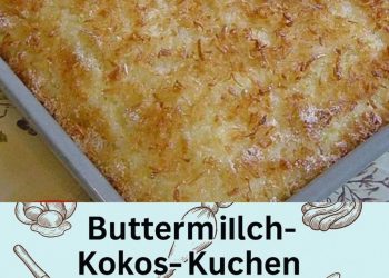 Buttermilch-Kokos-Kuchen ..wie ein fluffiger Kurzurlaub auf einer tropischen Insel