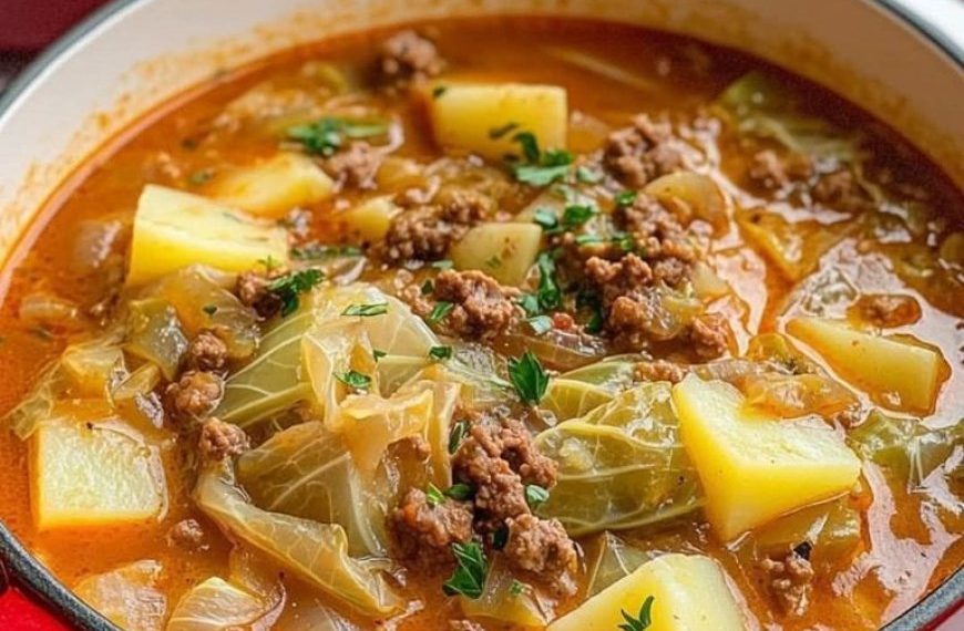 Wirsing Hackfleisch Eintopf Deftig und Wärmend