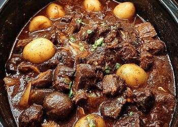 Slow Cooker Beef Bourguignon