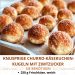  KNUSPRIGE CHURRO-KÄSEKUCHEN-KUGELN MIT ZIMTZUCKER 