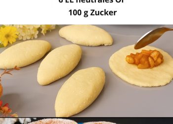 Goldbraune Apfeltaschen mit Quark ich könnte sie jeden Tag vernaschen