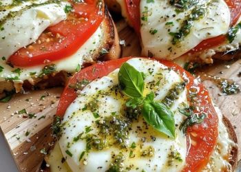 Tomaten Mozzarella Toast