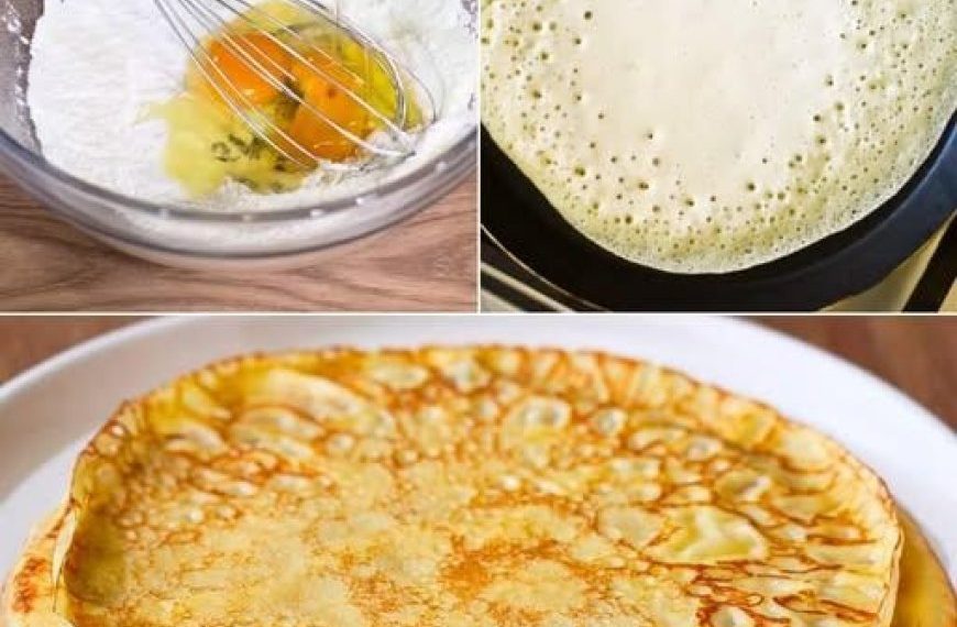 Hausgemachte Pfannkuchen: das Rezept, um sie perfekt zu machen