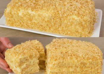 Napoleon Torte in 15 Minuten! Zergeht auf der Zunge