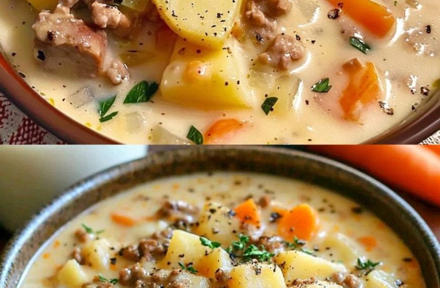 Boahh das macht meine Familie sehr lange satt, Hamburger Suppe die immer gelingt