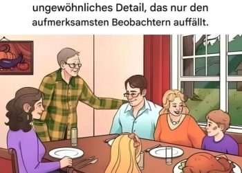 Rätsel: Können Sie den Fehler auf dem Esszimmerfoto dieser Familie in weniger als 15 Sekunden erkennen