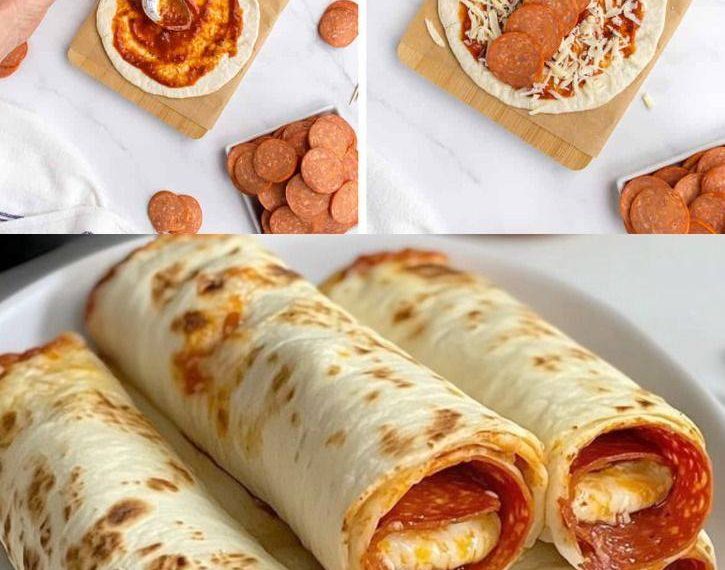 Schnell ein paar Pizzarollen backen, soooo lecker dass ich sie Jede wochnende mache