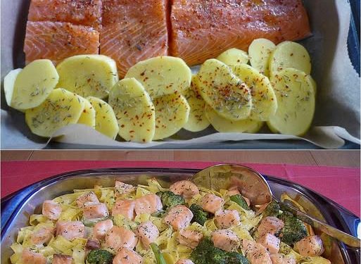 Lachs mit Honig aus dem Ofen – Saftig, süß und herzhaft!