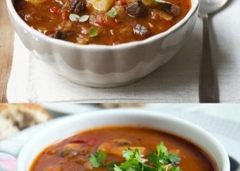 Deftige Gulaschsuppe